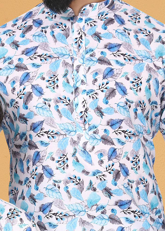2 PC Multicolor Cotton Father And Son Combo