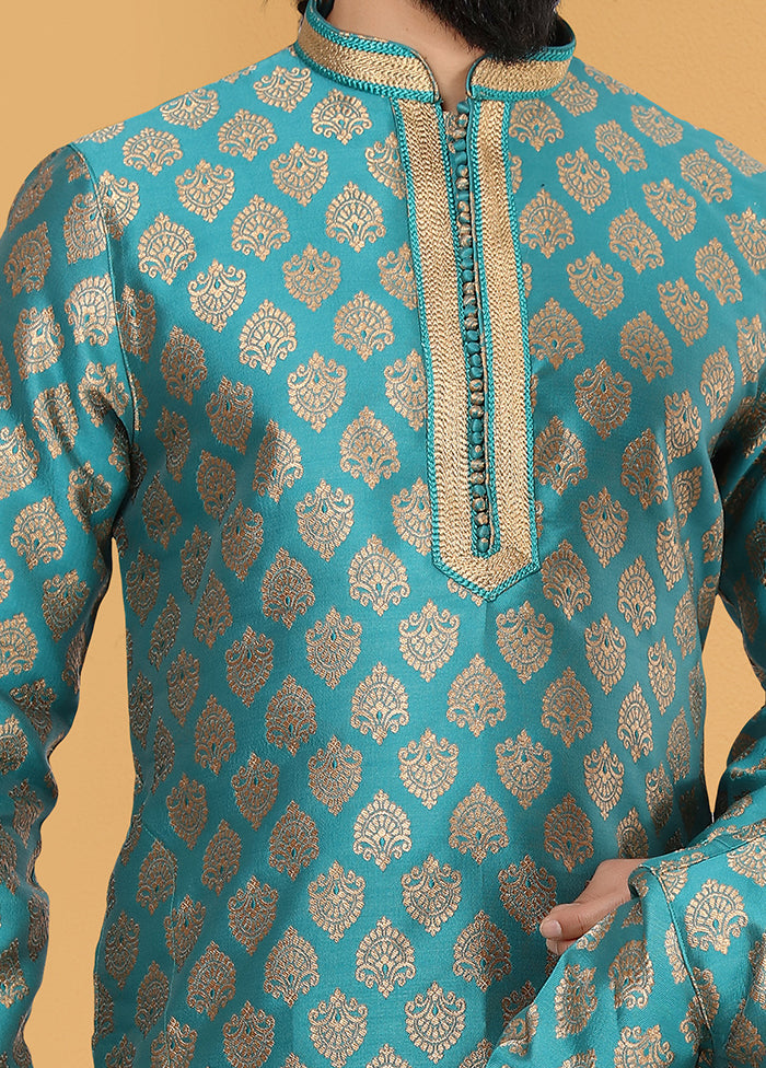 2 PC Multicolor Silk Father And Son Combo