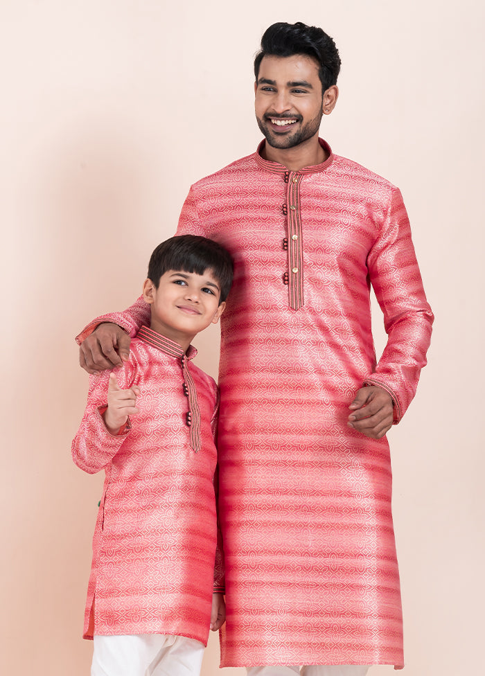 2 PC Multicolor Cotton Father And Son Combo