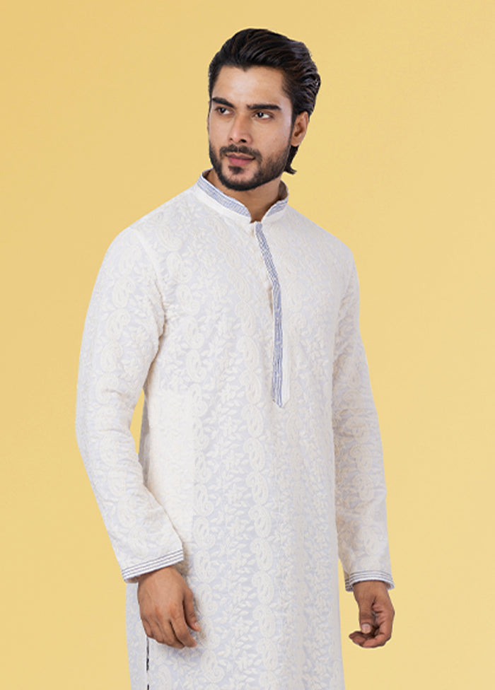 Multicolor Georgette 2 Pc Kurta Pajama Set