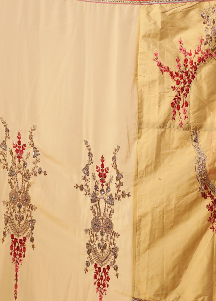 Maroon Printed Pure Silk Saree Without Blouse Piece