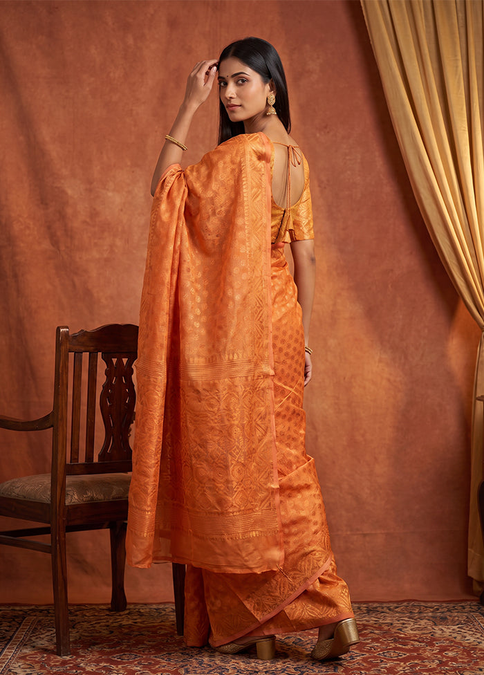 Multicolor Jamdani Cotton Saree Without Blouse Piece