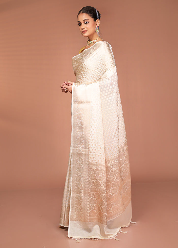 Multicolor Georgette Saree With Blouse Piece