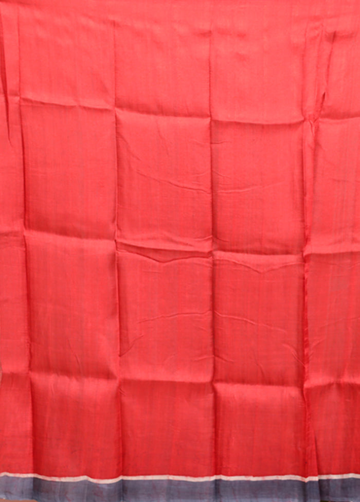 Multicolor Printed Silk Saree Without Blouse Piece