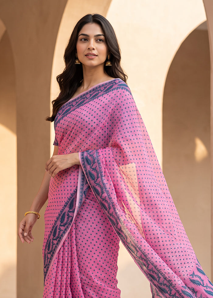 Green Jamdani Cotton Saree Without Blouse Piece