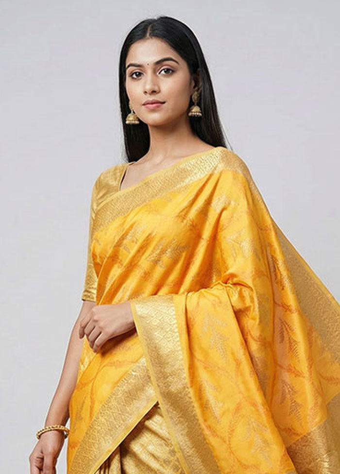 Multicolor Cotton Saree With Blouse Piece