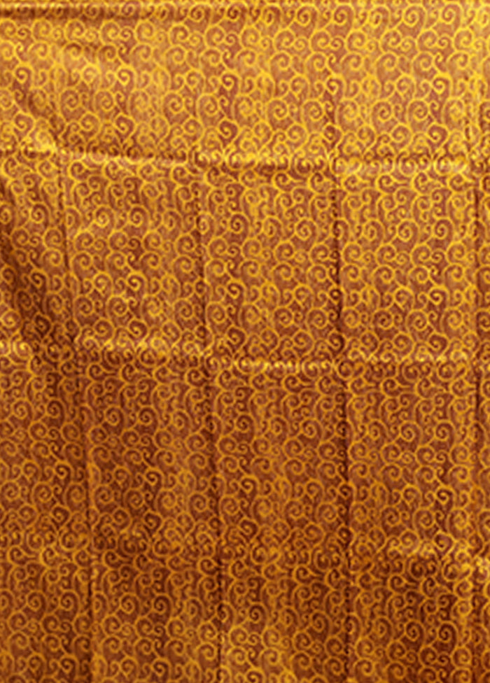 Multicolor Printed Silk Saree Without Blouse Piece