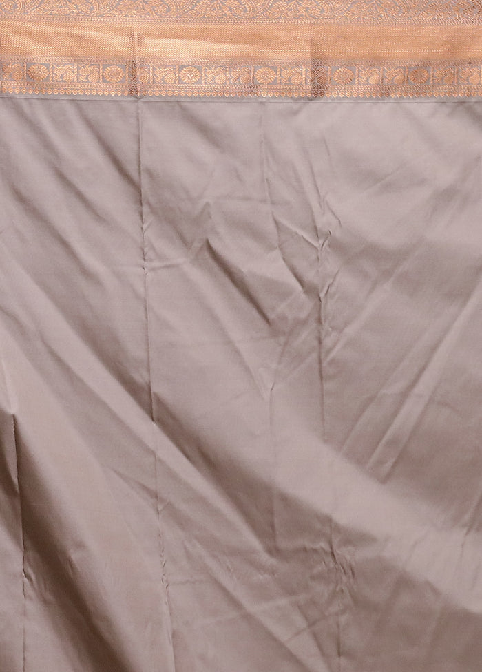 Pink Kanjivaram Silk Saree With Blouse Piece