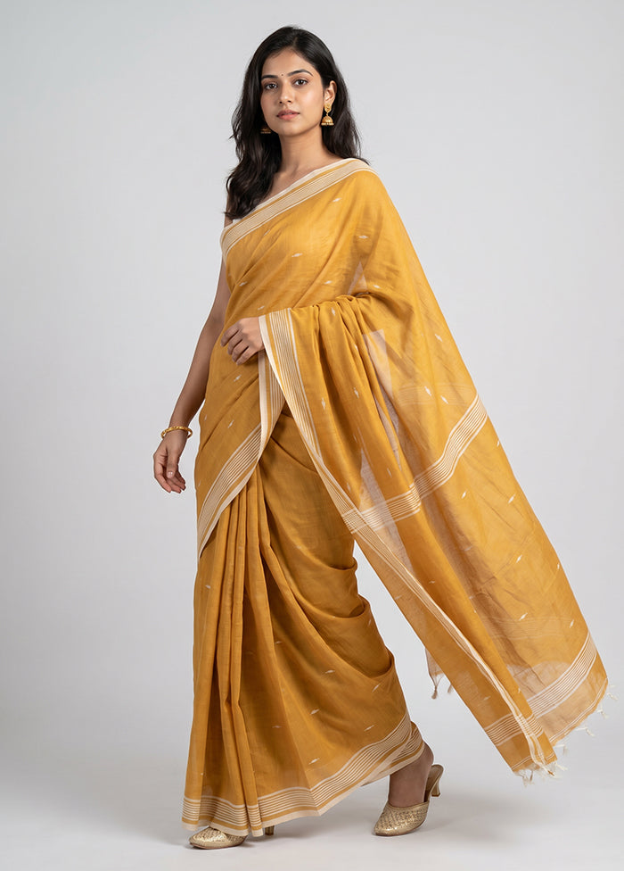Pink Matka Silk Saree With Blouse Piece