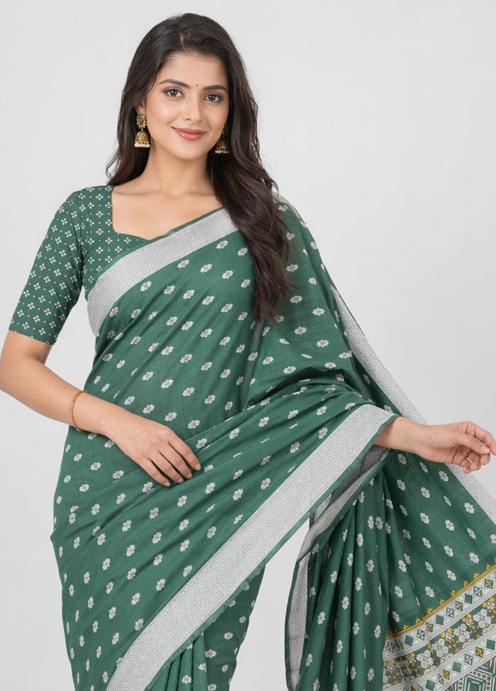 Grey Dupion Silk Saree With Blouse Piece