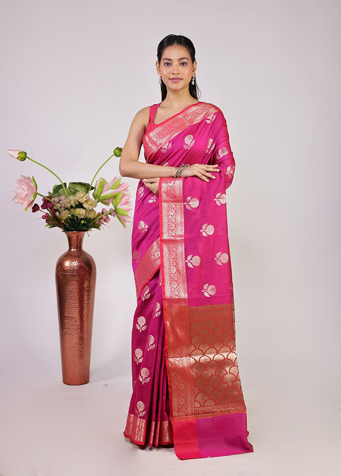 Tohfa Duo – Pink Baluchari & Pink Cotton Sarees