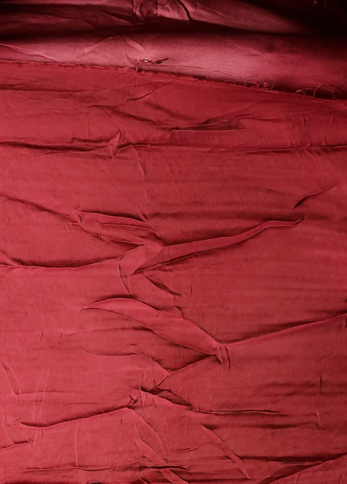 Pink Printed Pure Silk Saree Without Blouse Piece