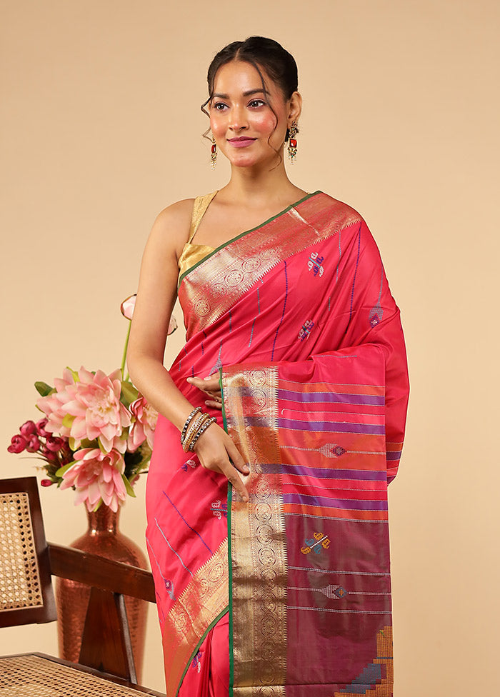 Multicolor Kalakethra Silk Saree With Blouse Piece