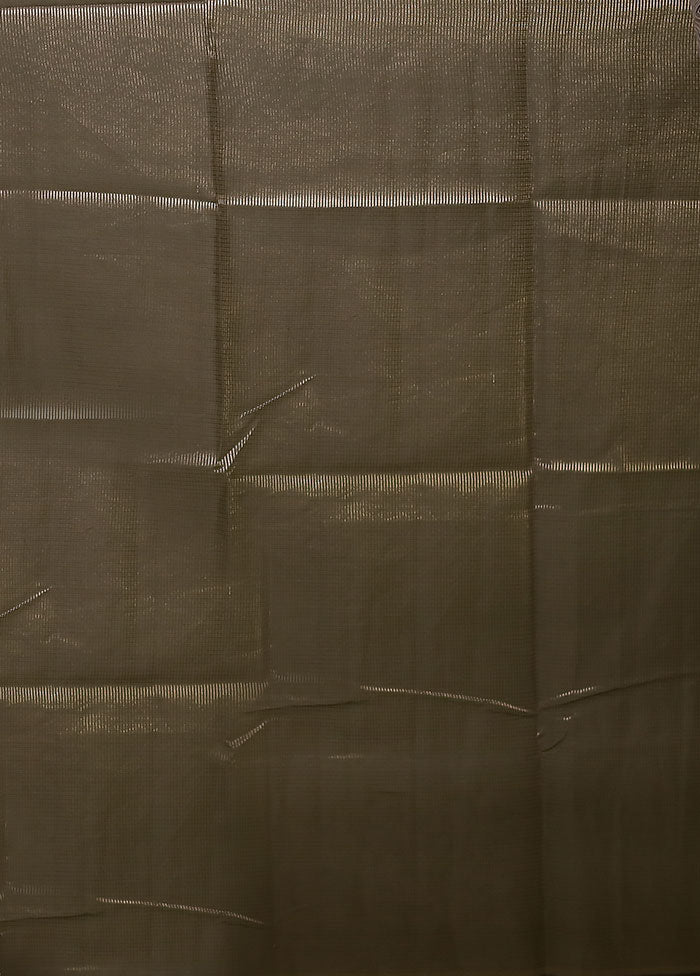 Black Organza Saree With Blouse Piece