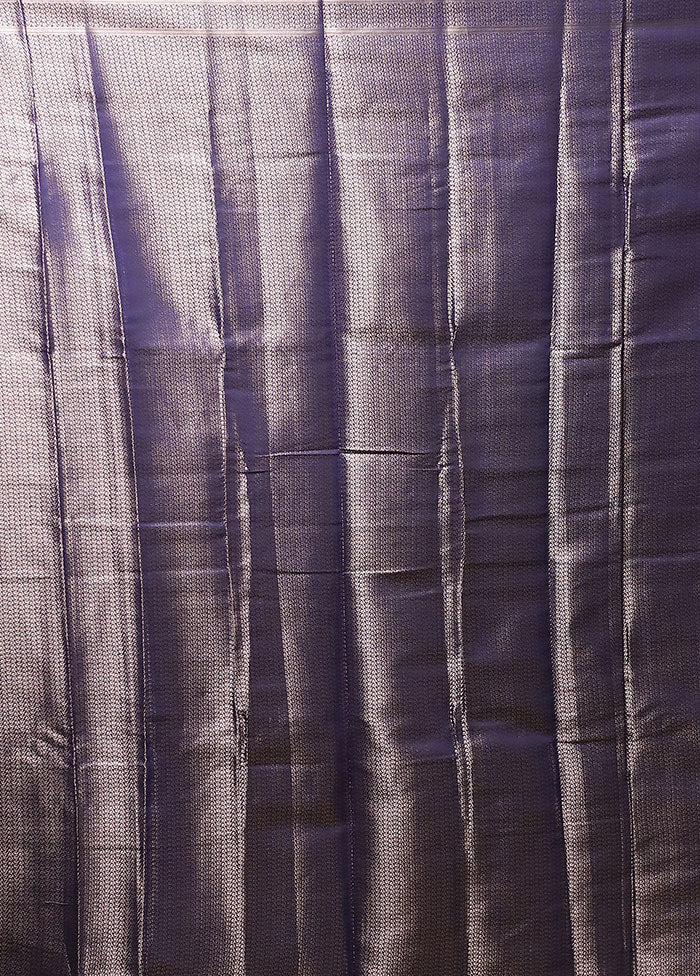 Blue Cotton Saree With Blouse Piece