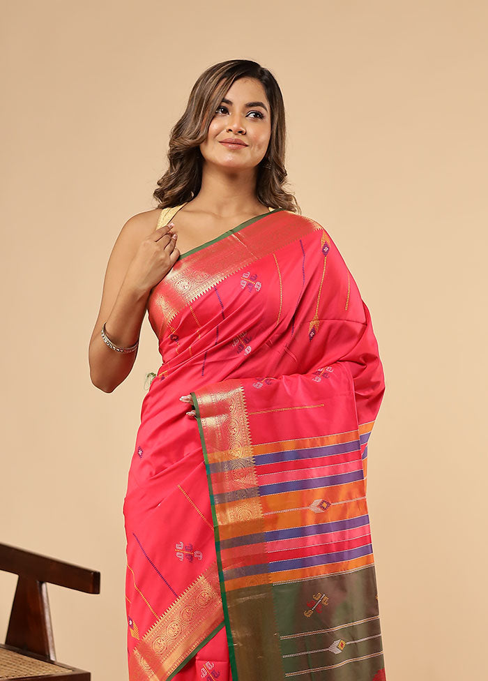 Multicolor Kalakethra Saree With Blouse Piece