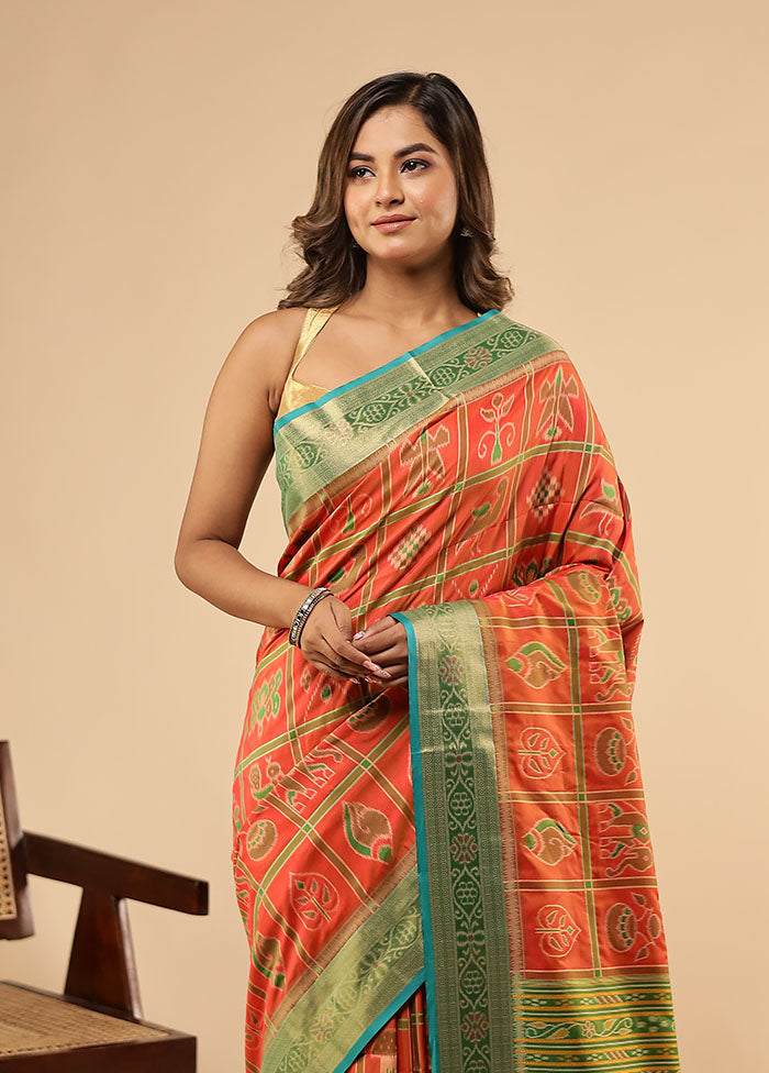 Pink Dupion Silk Saree With Blouse Piece