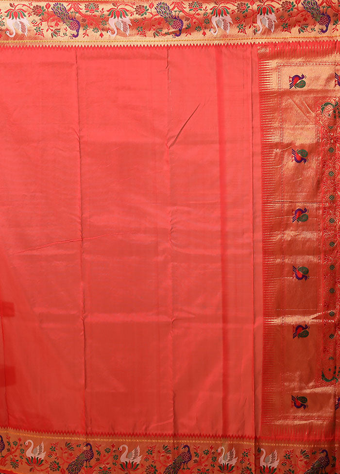 Blue Kanjivaram Silk Saree With Blouse Piece