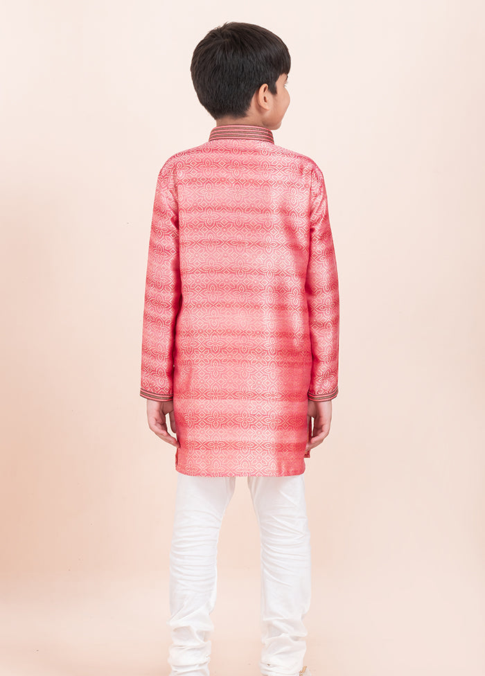 Multicolor Cotton Kurta & Pajama Set