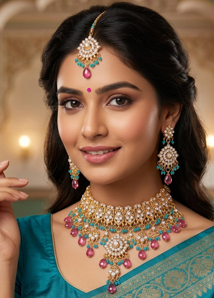 Multicolor Alloy Jewellery Set