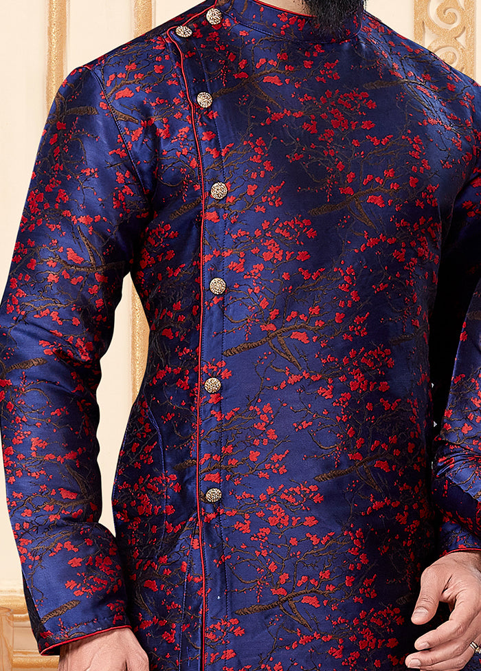 2 PC Multicolor Silk Father And Son Combo