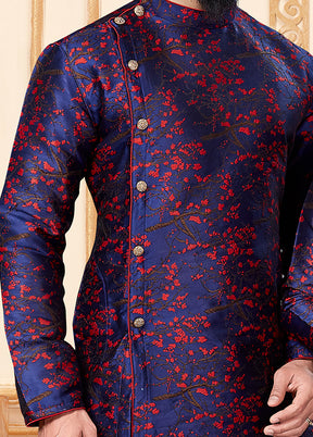 2 PC Multicolor Silk Father And Son Combo