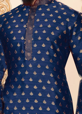 2 PC Multicolor Silk Father And Son Combo