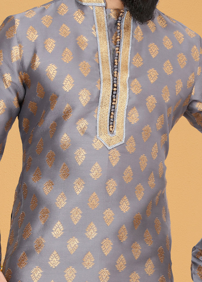 2 PC Multicolor  Silk Father And Son Combo