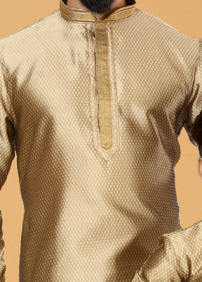 2 PC Multicolor  Silk Father And Son Combo