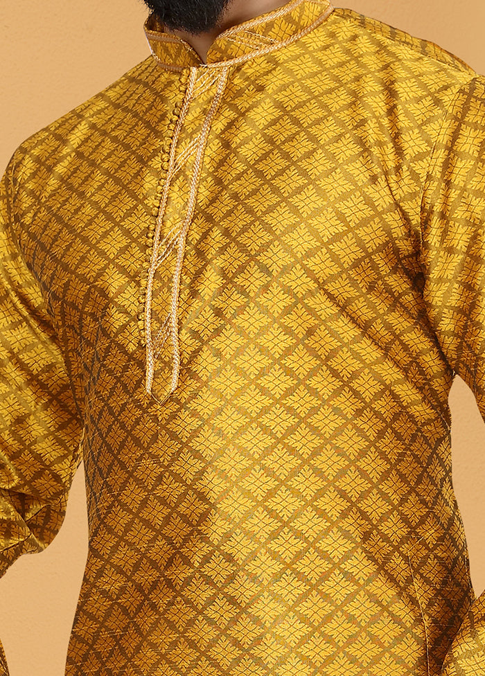 2 PC Multicolor  Silk Father And Son Combo