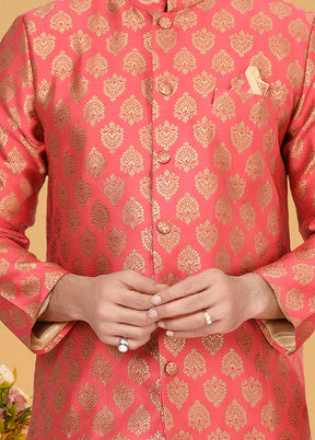 2 PC Multicolor Silk Father And Son Combo