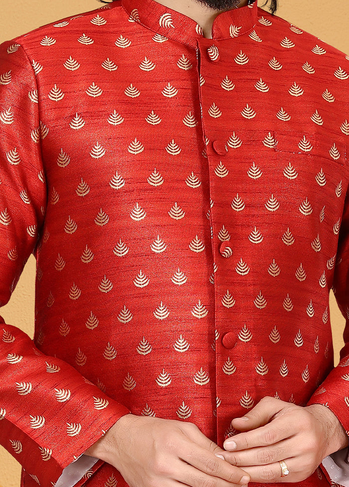 2 PC Multicolor Silk Father And Son Combo