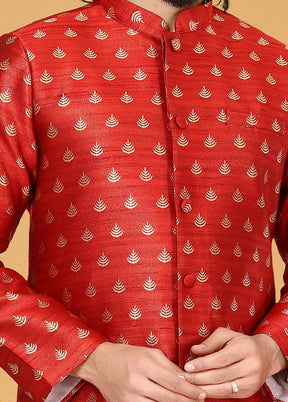 2 PC Multicolor Silk Father And Son Combo