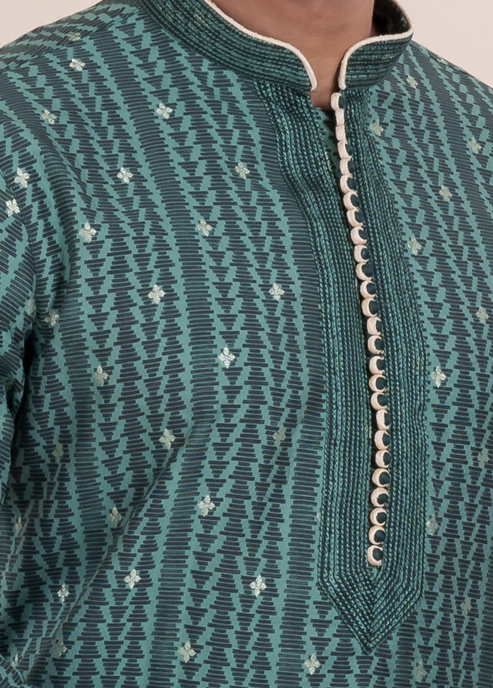 2 PC Multicolor Silk Father And Son Combo