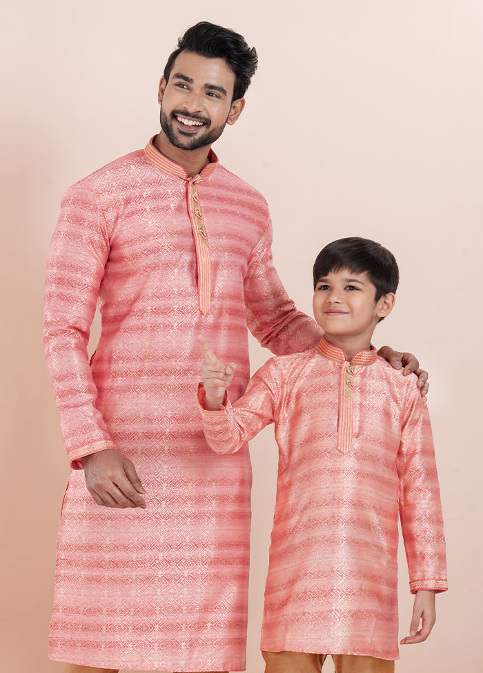 2 PC Multicolor Cotton Father And Son Combo