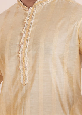 2 PC Golden Cotton Father And Son Combo