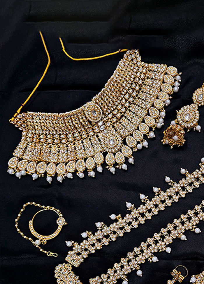 White Alloy Jewellery Set