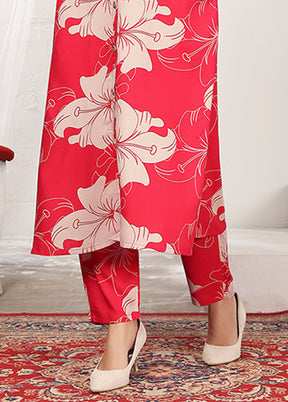 2 Pc Red Silk Cord Set