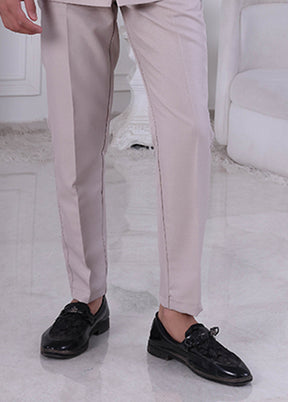 Brown Pure Silk 2 Pc Indo Western Set