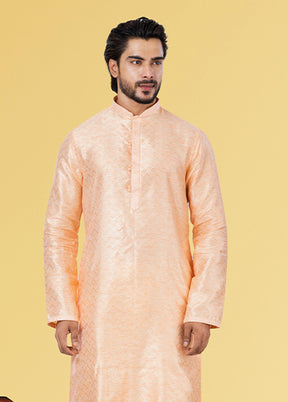 Multicolor Silk 2 Pc Kurta Pajama Set