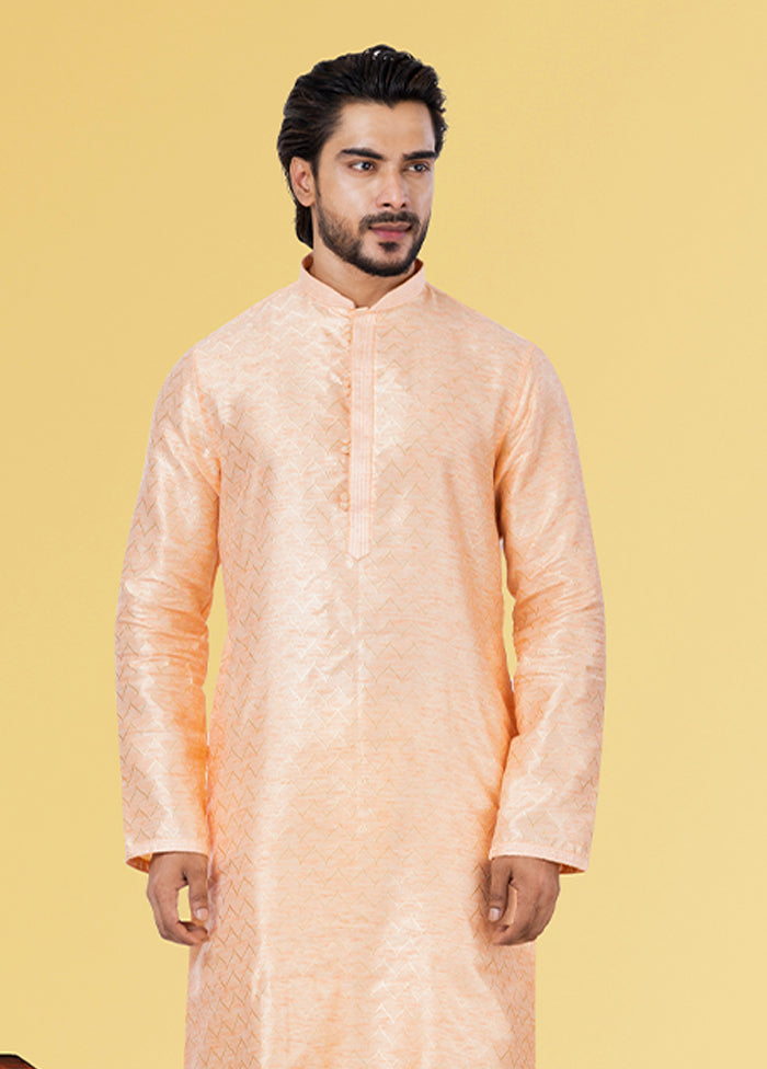 Multicolor Silk 2 Pc Kurta Pajama Set