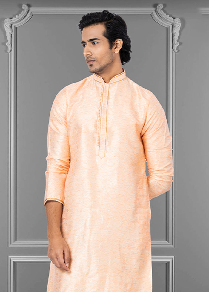 Multicolor Silk 2 Pc Kurta Pajama Set