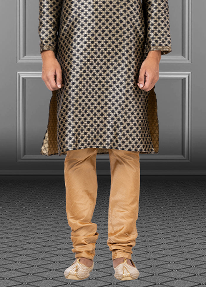 Multicolor Silk 2 Pc Kurta Pajama Set