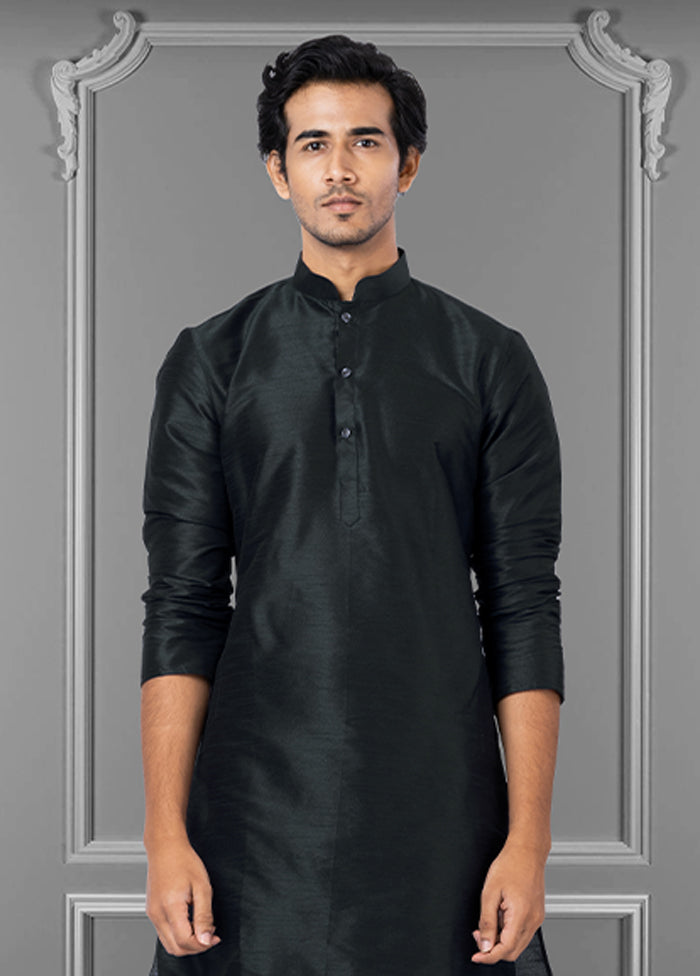 Multicolor Silk 2 Pc Kurta Pajama Set