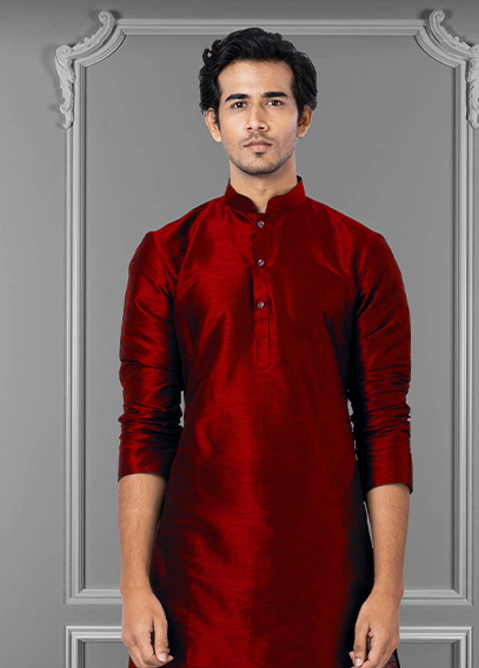Multicolor Silk 2 Pc Kurta Pajama Set