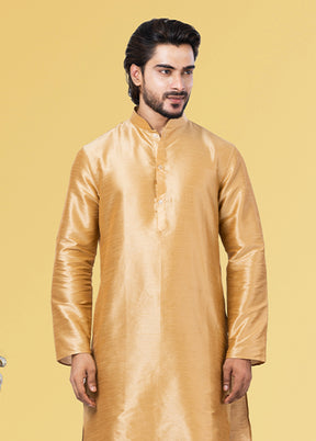 Multicolor Silk 2 Pc Kurta Pajama Set