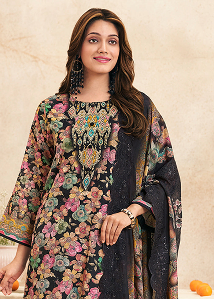 3 Pc Multicolor Cotton Suit Set