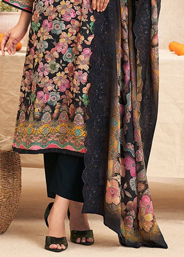 3 Pc Multicolor Cotton Suit Set