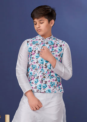 Multicolor Cotton Waist Coat
