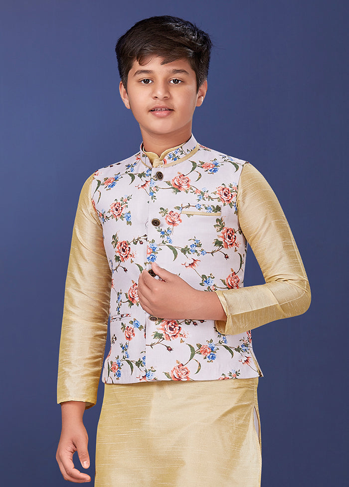 Multicolor Cotton Waist Coat